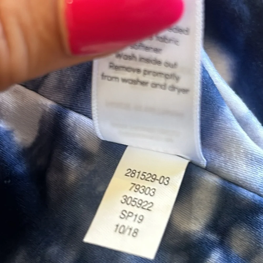 Super Cute women’s ATHLETA TIE DYE SALUTATION 7/8 TIGHT IN POWERVITA size MEDIUM - Picture 10 of 10